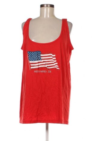 Γυναικείο αμάνικο μπλουζάκι, Μέγεθος XL, Χρώμα Κόκκινο, Τιμή 6,65 €