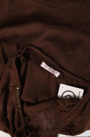 Γυναικείο αμάνικο μπλουζάκι, Μέγεθος M, Χρώμα Καφέ, Τιμή 7,00 €