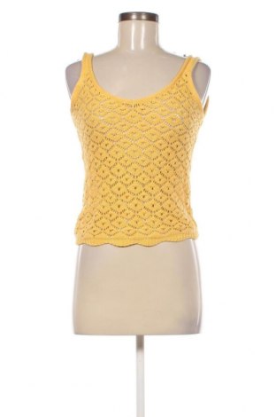Γυναικείο αμάνικο μπλουζάκι, Μέγεθος S, Χρώμα Κίτρινο, Τιμή 2,41 €