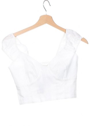 Γυναικείο αμάνικο μπλουζάκι Abercrombie & Fitch, Μέγεθος XS, Χρώμα Λευκό, Τιμή 31,96 €