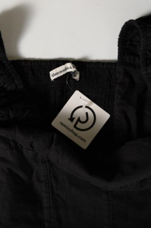 Γυναικείο αμάνικο μπλουζάκι Abercrombie & Fitch, Μέγεθος S, Χρώμα Μαύρο, Τιμή 31,96 €
