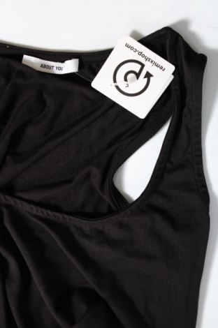 Γυναικείο αμάνικο μπλουζάκι About You, Μέγεθος M, Χρώμα Μαύρο, Τιμή 4,00 €