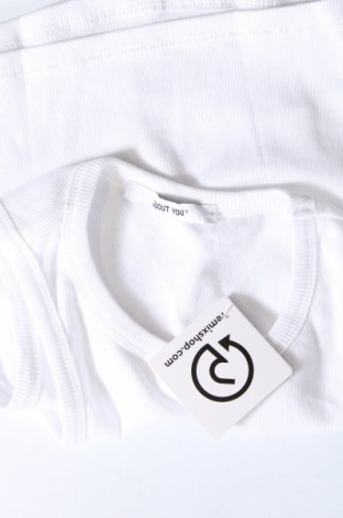 Γυναικείο αμάνικο μπλουζάκι About You, Μέγεθος XS, Χρώμα Λευκό, Τιμή 15,98 €