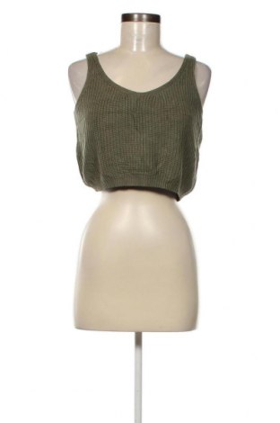 Γυναικείο αμάνικο μπλουζάκι Ally, Μέγεθος S, Χρώμα Πράσινο, Τιμή 2,01 €