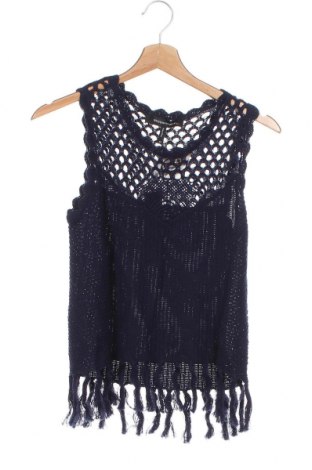 Γυναικείο αμάνικο μπλουζάκι BCBG Max Azria, Μέγεθος XS, Χρώμα Μπλέ, Τιμή 27,01 €