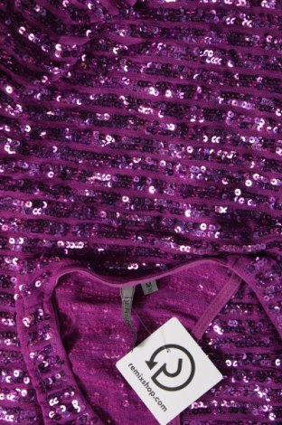 Γυναικείο αμάνικο μπλουζάκι Bershka, Μέγεθος M, Χρώμα Βιολετί, Τιμή 3,40 €