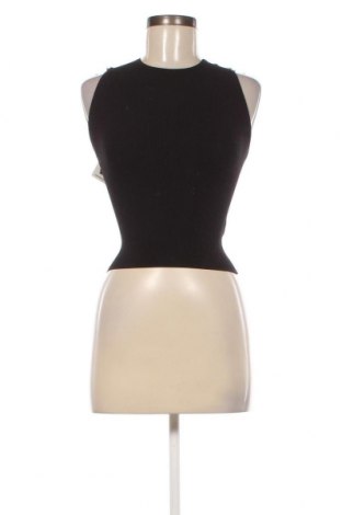 Γυναικείο αμάνικο μπλουζάκι Bershka, Μέγεθος XS, Χρώμα Μαύρο, Τιμή 8,04 €