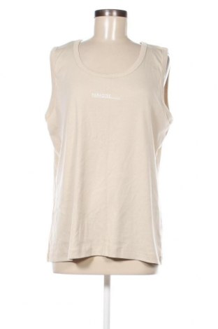 Γυναικείο αμάνικο μπλουζάκι Biaggini, Μέγεθος XL, Χρώμα  Μπέζ, Τιμή 4,42 €