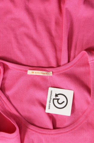 Damska koszulka na ramiączkach Boss Orange, Rozmiar S, Kolor Różowy, Cena 112,55 zł