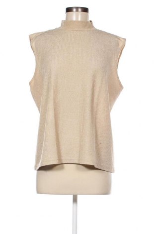 Γυναικείο αμάνικο μπλουζάκι Canda, Μέγεθος XL, Χρώμα  Μπέζ, Τιμή 4,82 €