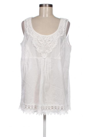 Γυναικείο αμάνικο μπλουζάκι Esprit, Μέγεθος XL, Χρώμα Λευκό, Τιμή 7,16 €