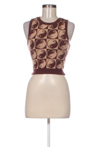 Γυναικείο αμάνικο μπλουζάκι Full Tilt, Μέγεθος M, Χρώμα Καφέ, Τιμή 3,14 €