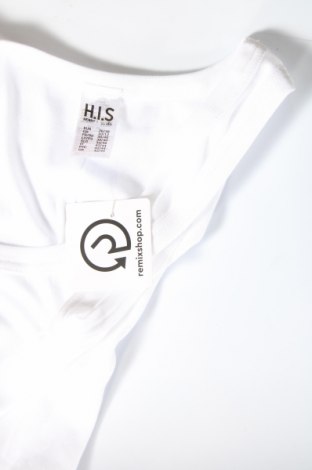 Damska koszulka na ramiączkach H.I.S, Rozmiar S, Kolor Biały, Cena 55,97 zł