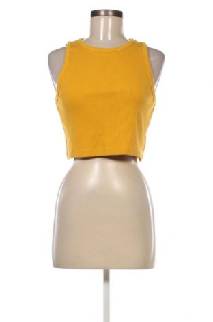 Γυναικείο αμάνικο μπλουζάκι H&M, Μέγεθος L, Χρώμα Κίτρινο, Τιμή 6,65 €