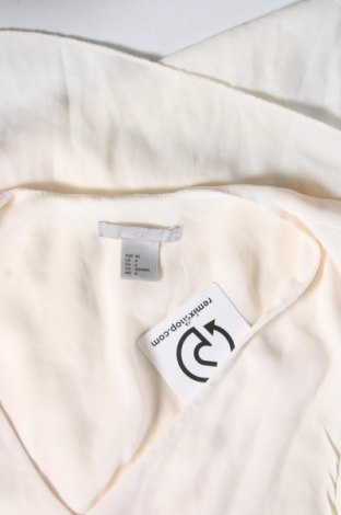 Γυναικείο αμάνικο μπλουζάκι H&M, Μέγεθος S, Χρώμα Εκρού, Τιμή 3,39 €