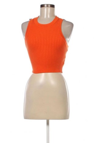 Γυναικείο αμάνικο μπλουζάκι H&M Divided, Μέγεθος S, Χρώμα Πορτοκαλί, Τιμή 3,99 €