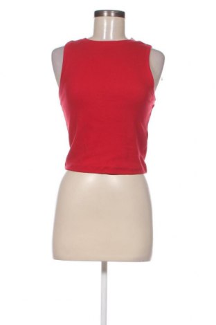 Γυναικείο αμάνικο μπλουζάκι Hollister, Μέγεθος L, Χρώμα Κόκκινο, Τιμή 4,00 €