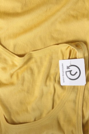 Damska koszulka na ramiączkach Hugo Boss, Rozmiar L, Kolor Żółty, Cena 423,68 zł
