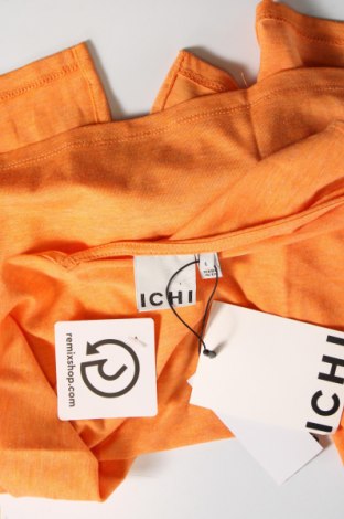 Γυναικείο αμάνικο μπλουζάκι Ichi, Μέγεθος L, Χρώμα Πορτοκαλί, Τιμή 3,20 €