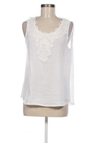 Γυναικείο αμάνικο μπλουζάκι Janina, Μέγεθος M, Χρώμα Λευκό, Τιμή 4,00 €