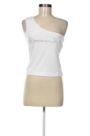 Damska koszulka na ramiączkach Juicy Couture, Rozmiar M, Kolor Biały, Cena 99,16 zł