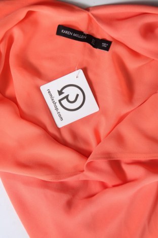 Γυναικείο αμάνικο μπλουζάκι Karen Millen, Μέγεθος XS, Χρώμα Πορτοκαλί, Τιμή 10,43 €