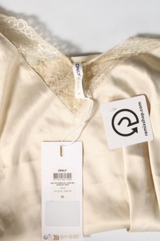 Γυναικείο αμάνικο μπλουζάκι ONLY, Μέγεθος XL, Χρώμα  Μπέζ, Τιμή 6,39 €
