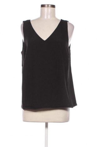 Γυναικείο αμάνικο μπλουζάκι Pieces, Μέγεθος L, Χρώμα Μαύρο, Τιμή 4,95 €