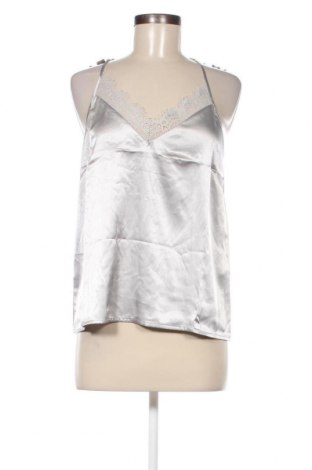 Tricou de damă Pieces, Mărime M, Culoare Argintiu, Preț 101,97 Lei