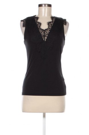 Γυναικείο αμάνικο μπλουζάκι Pieces, Μέγεθος XL, Χρώμα Μαύρο, Τιμή 6,39 €