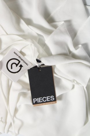 Γυναικείο αμάνικο μπλουζάκι Pieces, Μέγεθος M, Χρώμα Λευκό, Τιμή 3,20 €