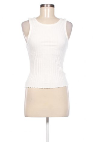 Γυναικείο αμάνικο μπλουζάκι Pieces, Μέγεθος L, Χρώμα Λευκό, Τιμή 15,98 €