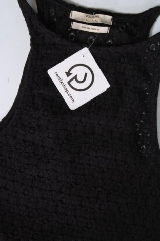 Γυναικείο αμάνικο μπλουζάκι Pull&Bear, Μέγεθος S, Χρώμα Μαύρο, Τιμή 3,59 €