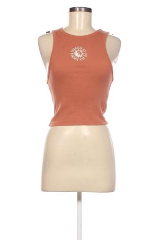 Γυναικείο αμάνικο μπλουζάκι Pull&Bear, Μέγεθος M, Χρώμα  Μπέζ, Τιμή 5,80 €