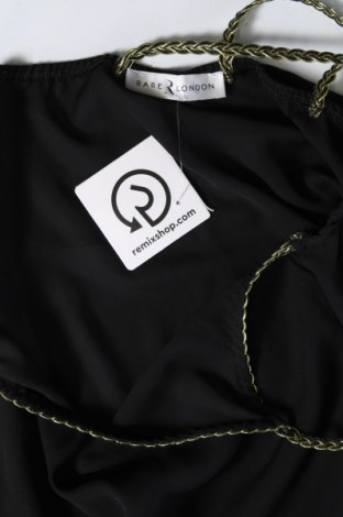 Γυναικείο αμάνικο μπλουζάκι Rare London, Μέγεθος S, Χρώμα Μαύρο, Τιμή 3,68 €