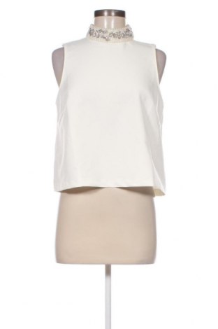Γυναικείο αμάνικο μπλουζάκι River Island, Μέγεθος M, Χρώμα Λευκό, Τιμή 7,99 €