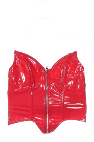 Γυναικείο αμάνικο μπλουζάκι SHEIN, Μέγεθος XS, Χρώμα Κόκκινο, Τιμή 5,94 €