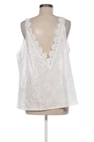 Γυναικείο αμάνικο μπλουζάκι SHEIN, Μέγεθος XL, Χρώμα Λευκό, Τιμή 7,00 €