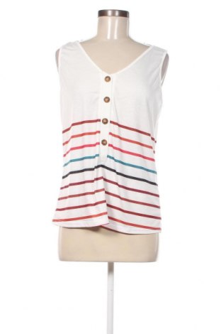 Γυναικείο αμάνικο μπλουζάκι SHEIN, Μέγεθος M, Χρώμα Λευκό, Τιμή 8,04 €