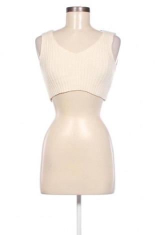 Γυναικείο αμάνικο μπλουζάκι SHEIN, Μέγεθος XS, Χρώμα  Μπέζ, Τιμή 4,66 €