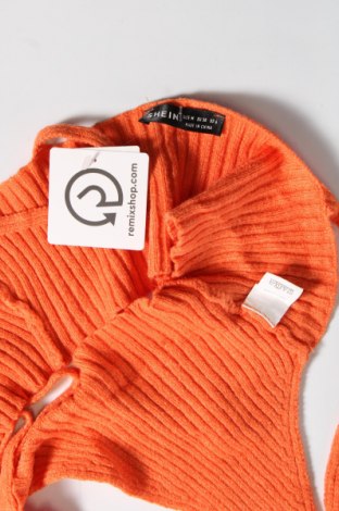 Γυναικείο αμάνικο μπλουζάκι SHEIN, Μέγεθος M, Χρώμα Πορτοκαλί, Τιμή 3,30 €