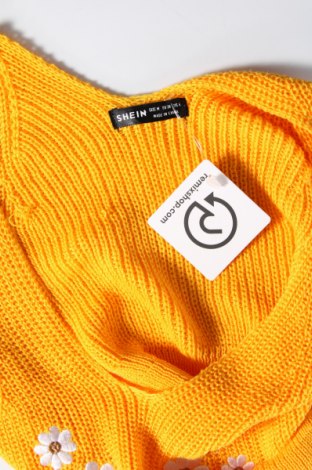 Γυναικείο αμάνικο μπλουζάκι SHEIN, Μέγεθος M, Χρώμα Κίτρινο, Τιμή 4,02 €