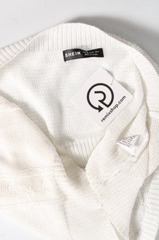 Γυναικείο αμάνικο μπλουζάκι SHEIN, Μέγεθος S, Χρώμα Λευκό, Τιμή 8,04 €