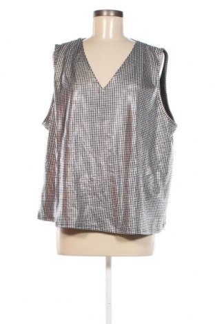 Tricou de damă SHEIN, Mărime 3XL, Culoare Argintiu, Preț 23,52 Lei
