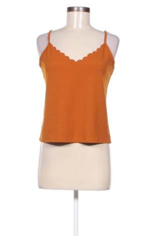 Γυναικείο αμάνικο μπλουζάκι Tally Weijl, Μέγεθος M, Χρώμα Πορτοκαλί, Τιμή 3,41 €