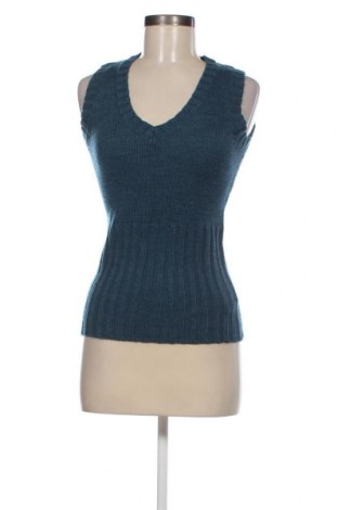 Γυναικείο αμάνικο μπλουζάκι Terranova, Μέγεθος S, Χρώμα Μπλέ, Τιμή 8,18 €