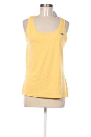 Γυναικείο αμάνικο μπλουζάκι Tom Tailor, Μέγεθος L, Χρώμα Κίτρινο, Τιμή 4,76 €