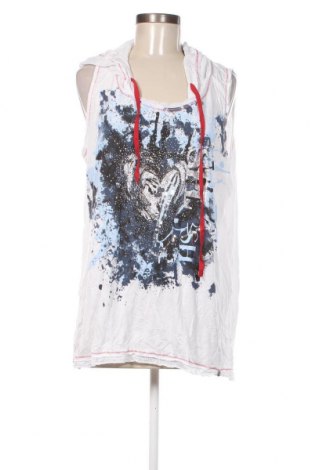 Γυναικείο αμάνικο μπλουζάκι Trendy, Μέγεθος L, Χρώμα Λευκό, Τιμή 3,94 €