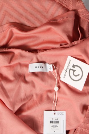 Γυναικείο αμάνικο μπλουζάκι VILA, Μέγεθος M, Χρώμα Σάπιο μήλο, Τιμή 4,00 €