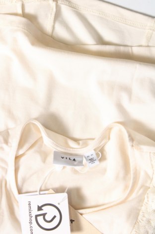 Γυναικείο αμάνικο μπλουζάκι VILA, Μέγεθος XS, Χρώμα Εκρού, Τιμή 15,98 €